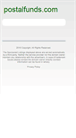 Mobile Screenshot of postalfunds.com