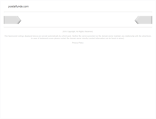 Tablet Screenshot of postalfunds.com